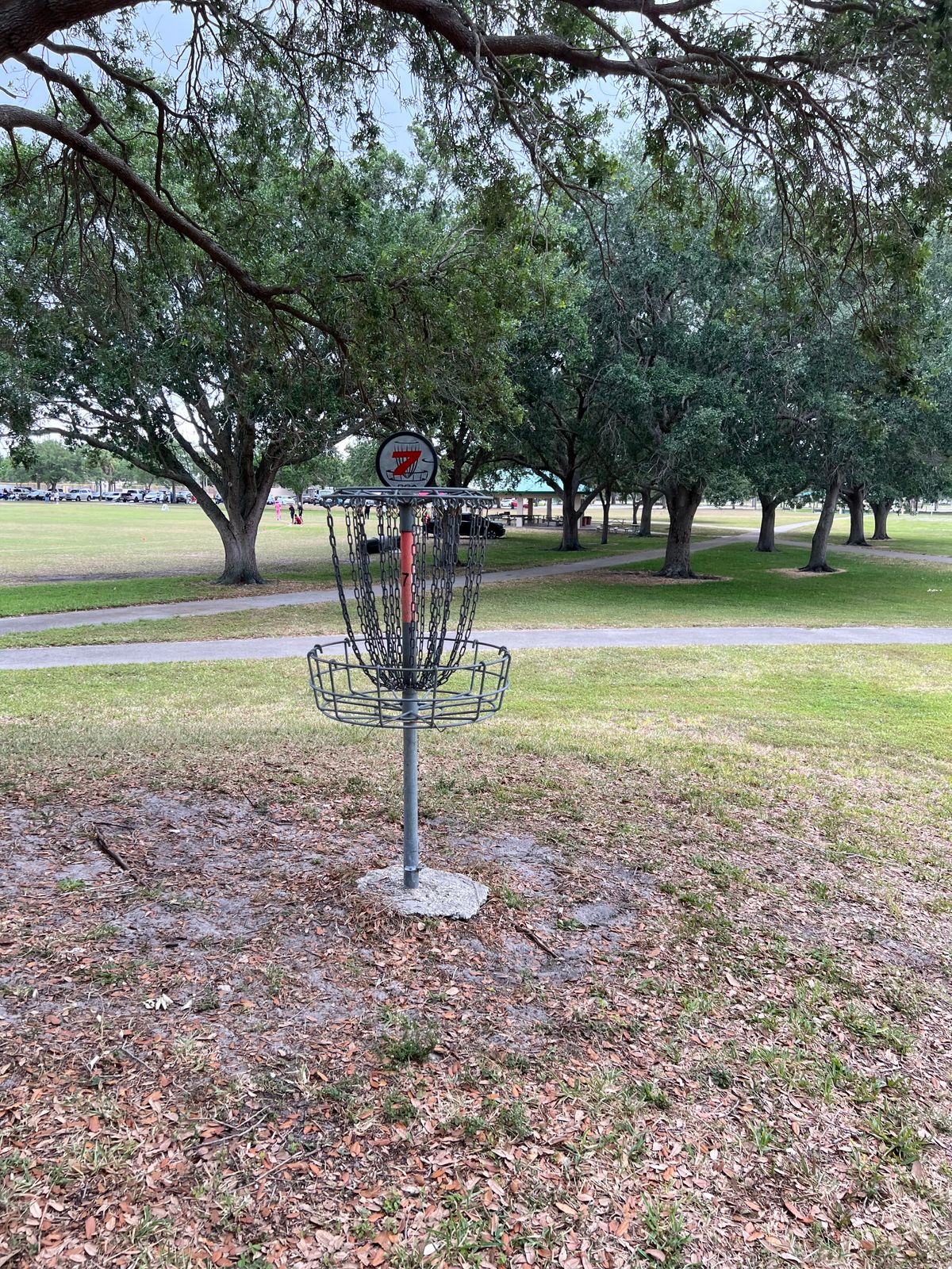 Hole 7 up on hillside