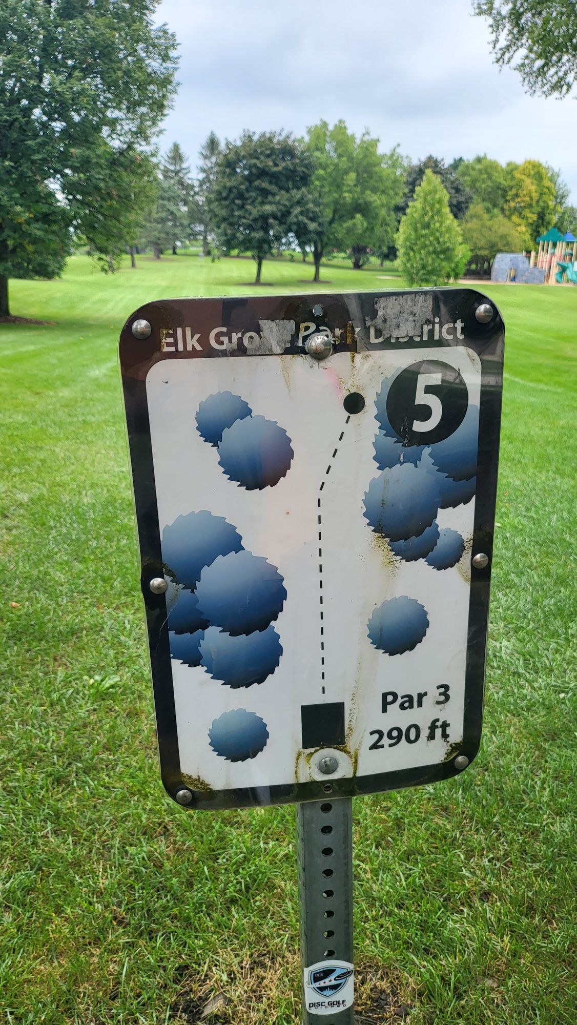 5th hole tee box