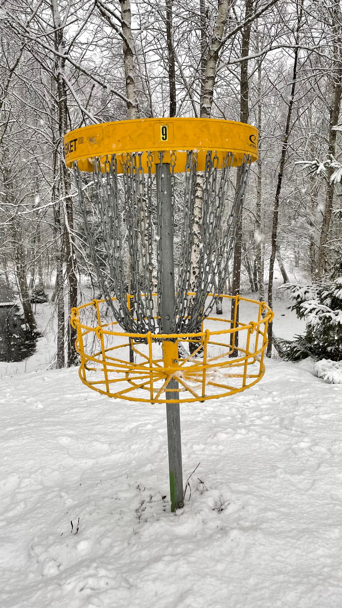 Hole 9 a winter day