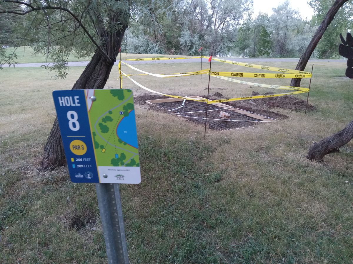 Concrete tee pad foundation hole 8 Aug 12th, 2024.