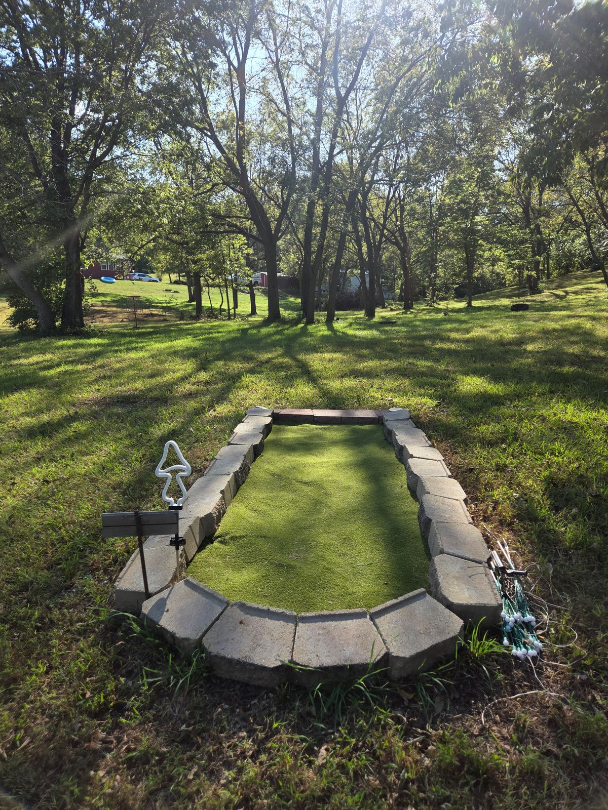 Hole 9 back to the cars.