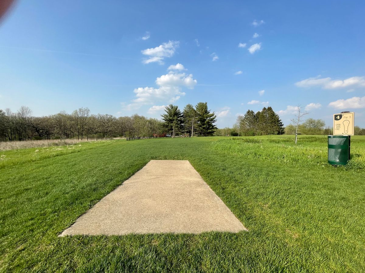 Hole 4 short tee