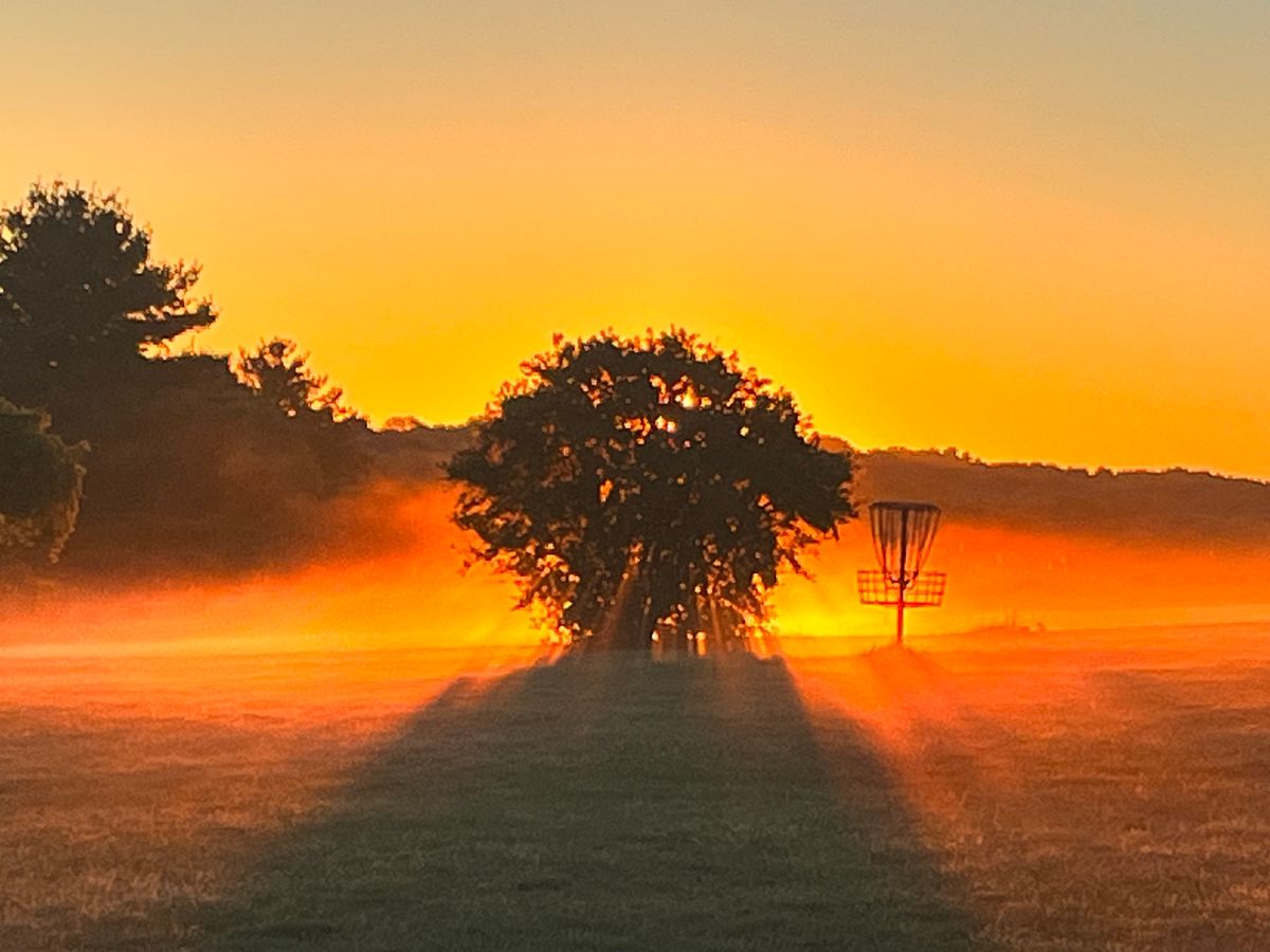 Elver Hole 4. 8/31/23 at sunrise.