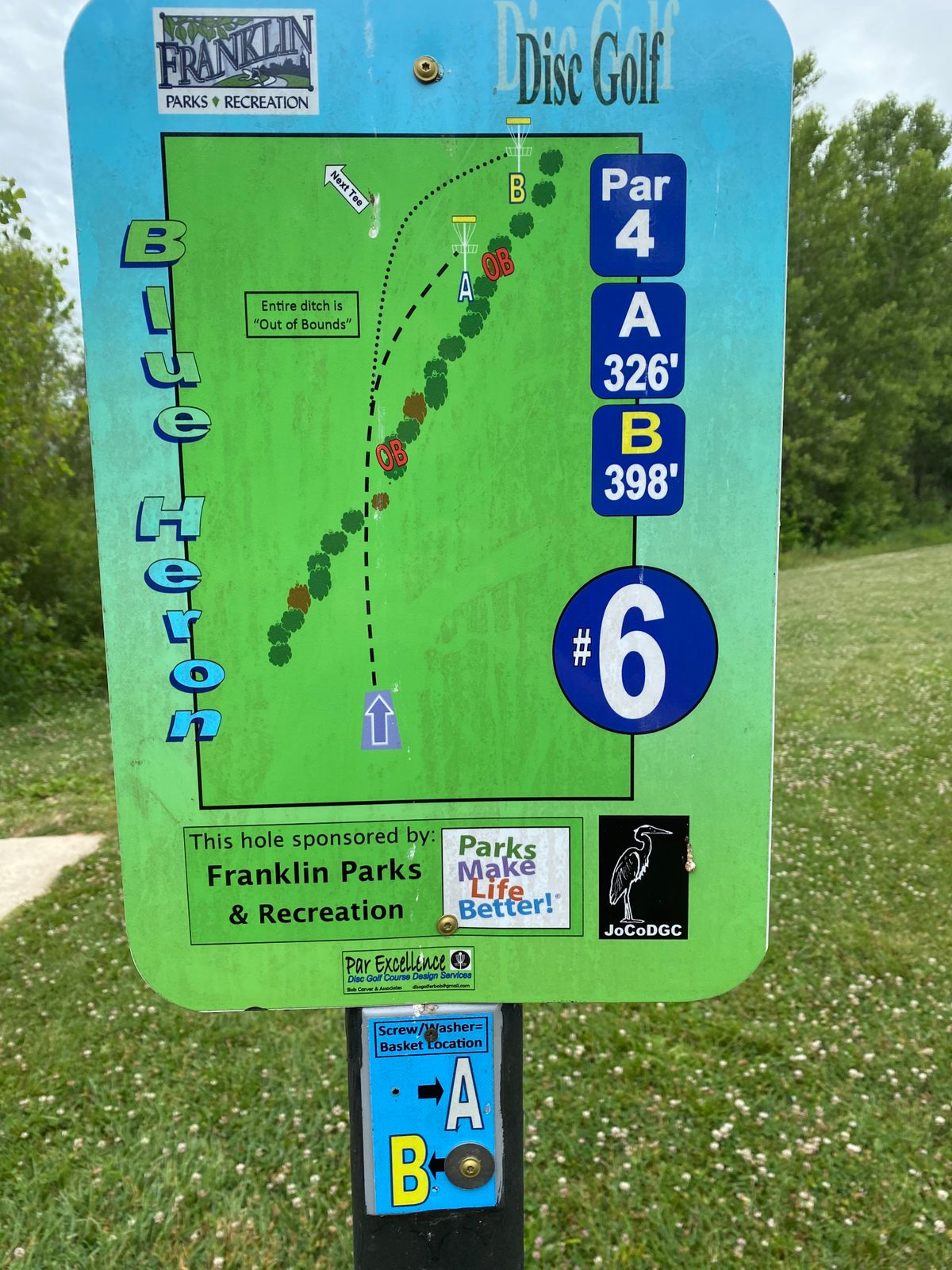Hole 6 (Sign)