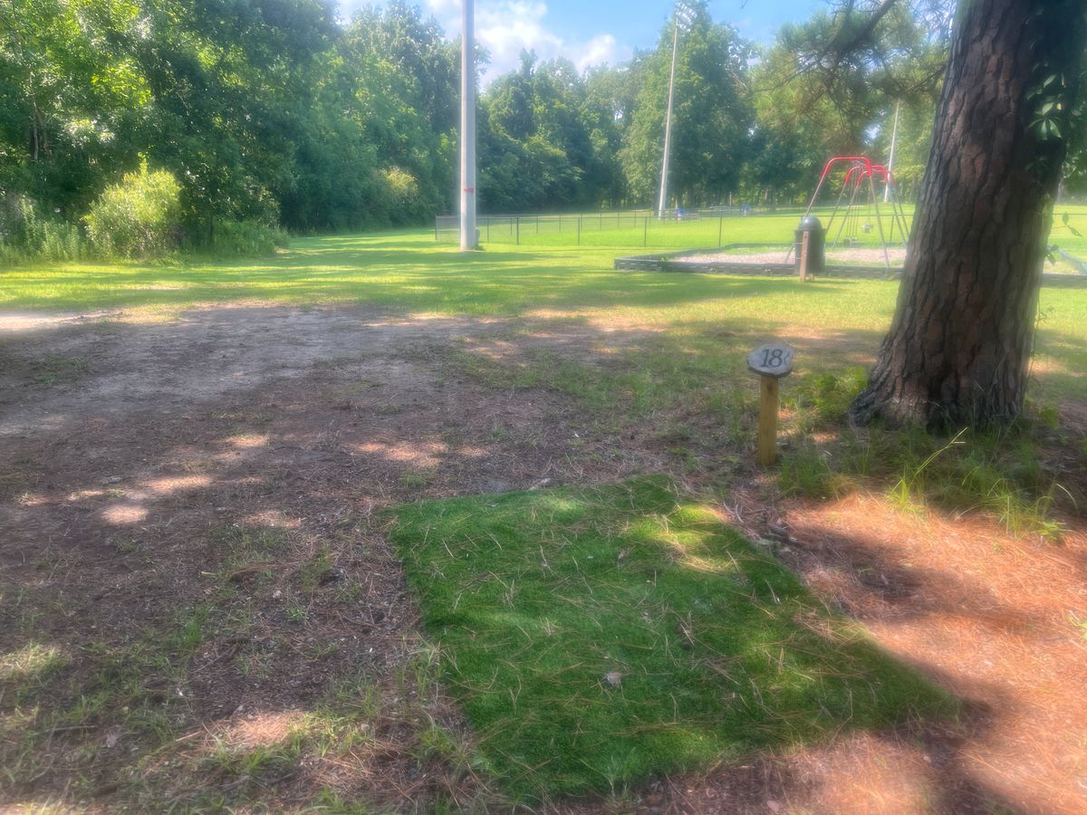 Hole #18 tee