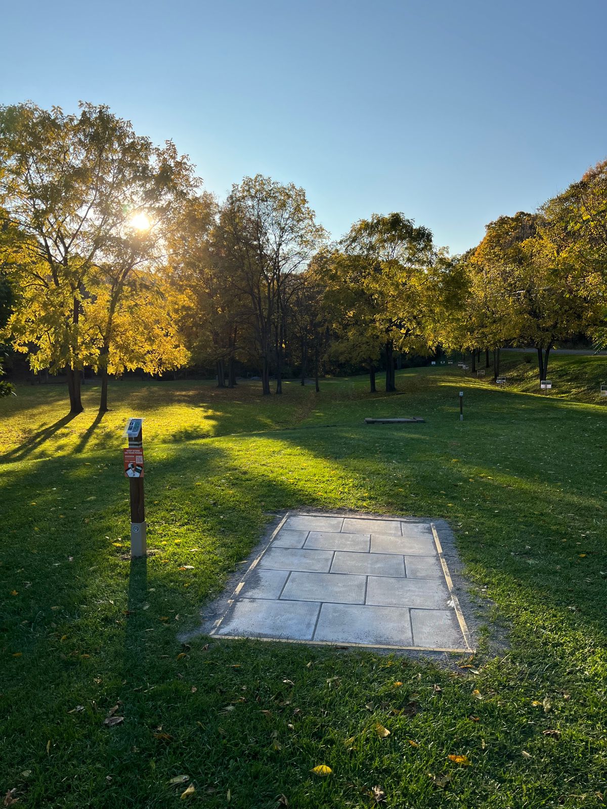 Hole 1 White Tee