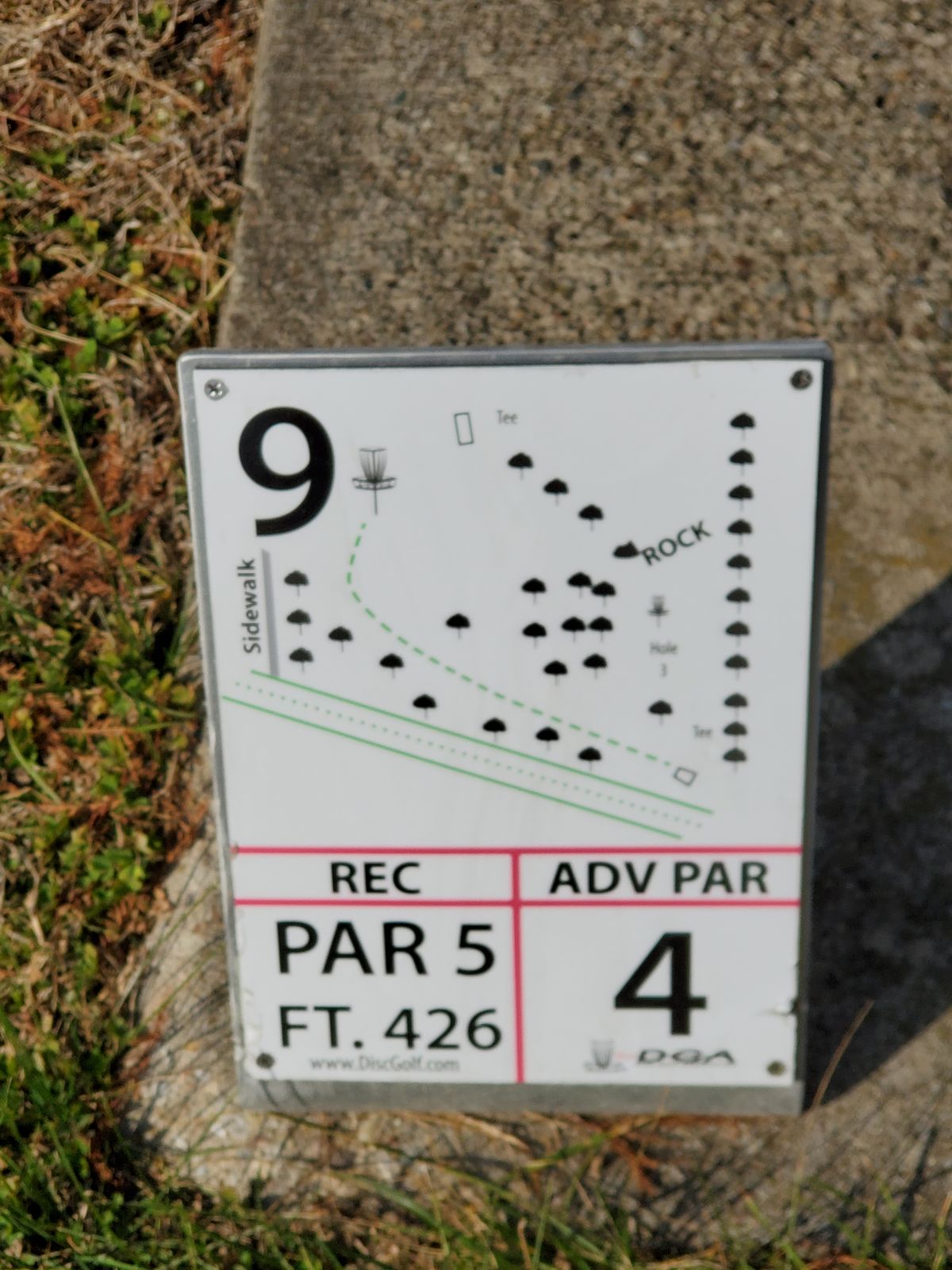 Hole No. 9