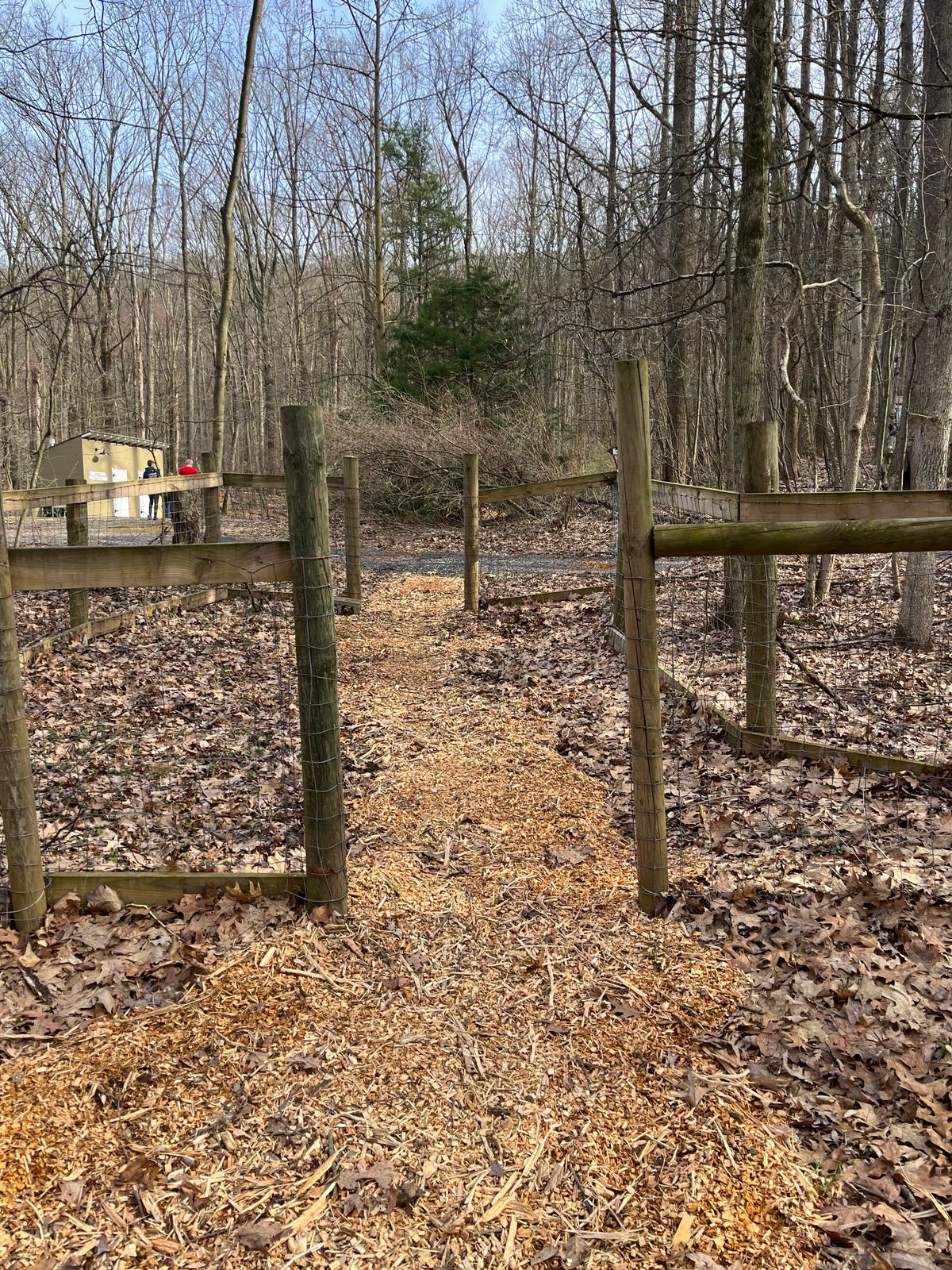 path from hole 16 to 17