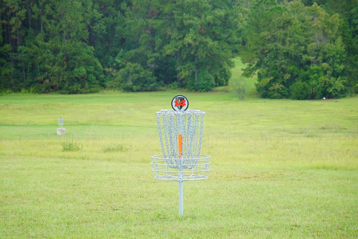 Hole 14’s basket