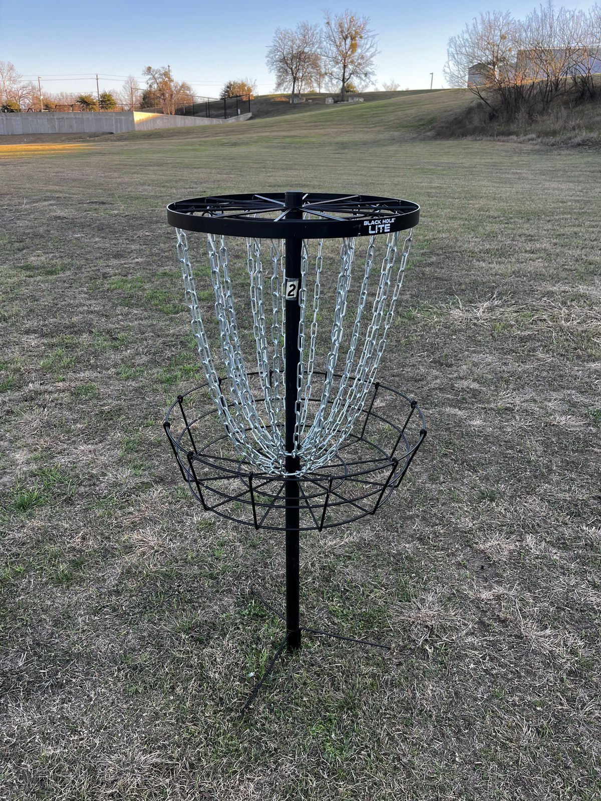 Hole 2 basket