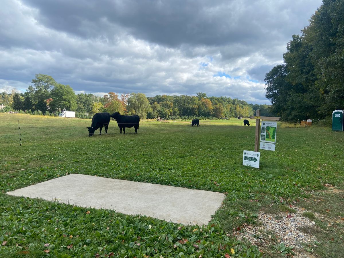 Hole 1 long teepad