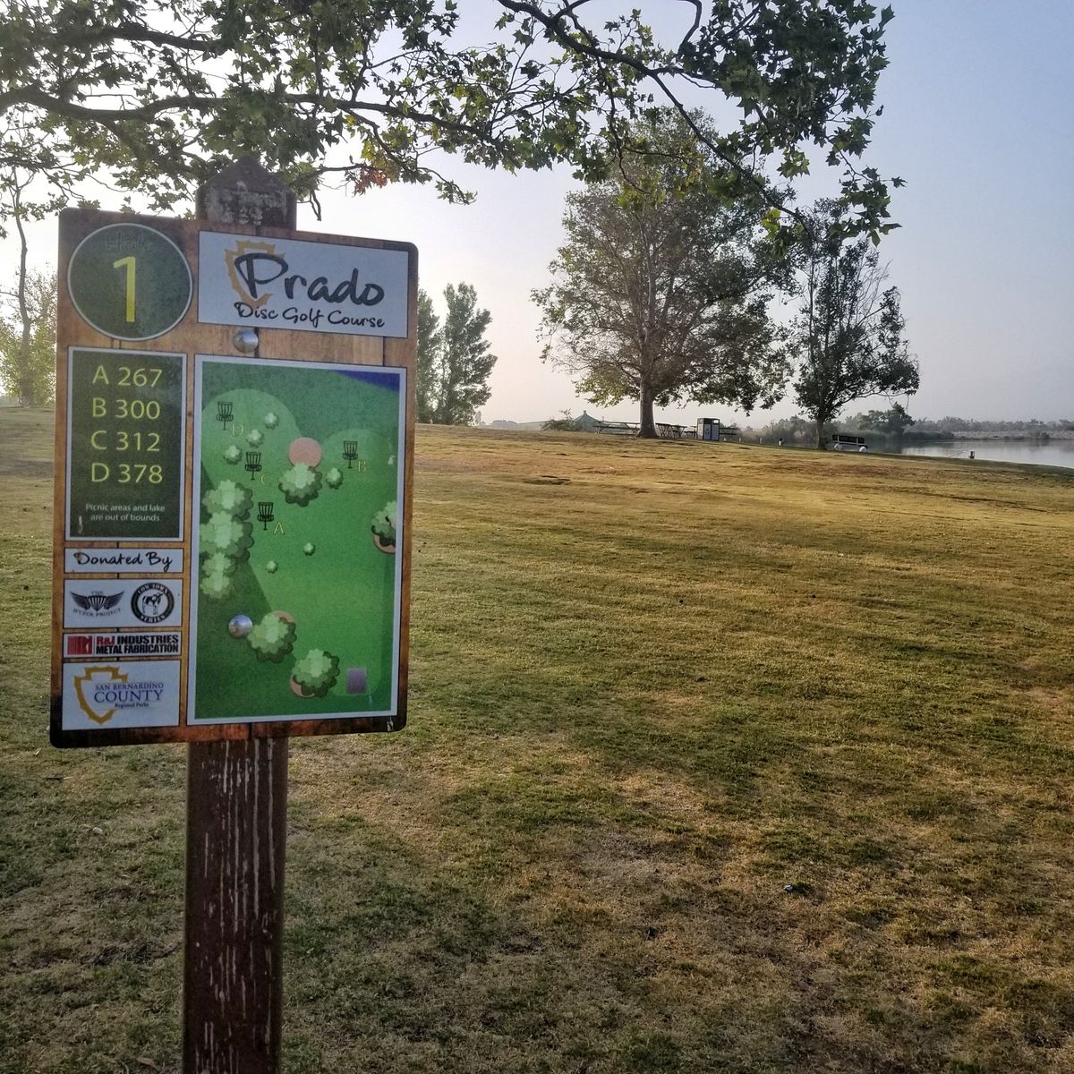 Hole #1 Tee.