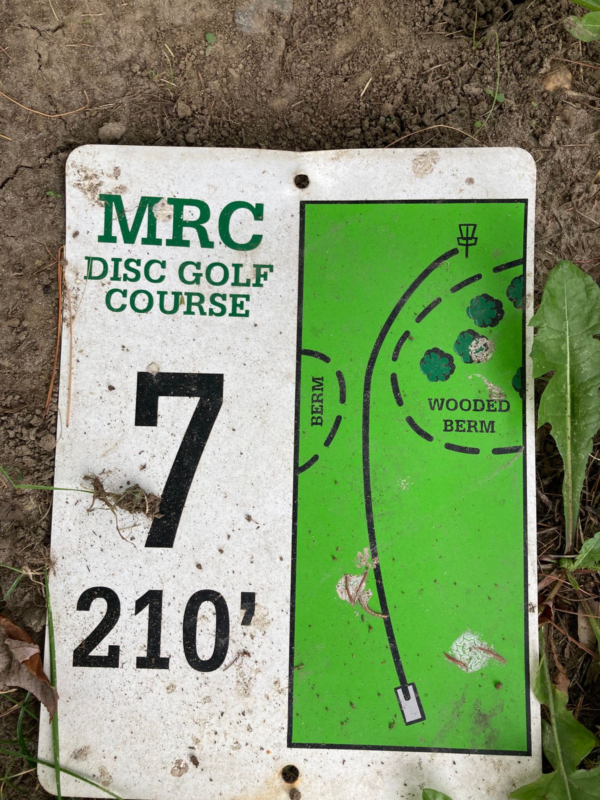 Hole 7 (hole 5&6 signage non-existent)