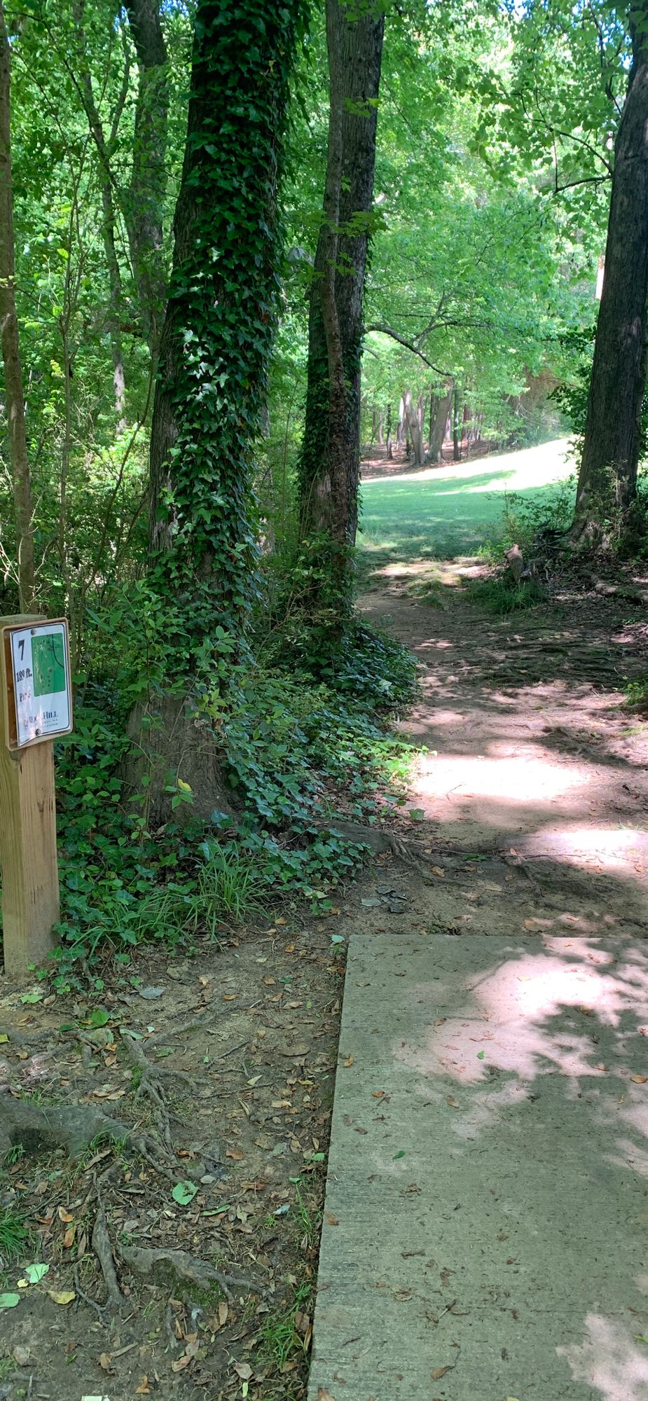 Sign says 7 in photo, but has been changed to 5.