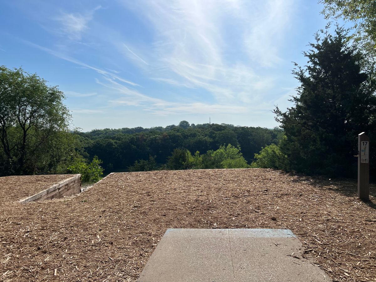 The view from hole 17s long.