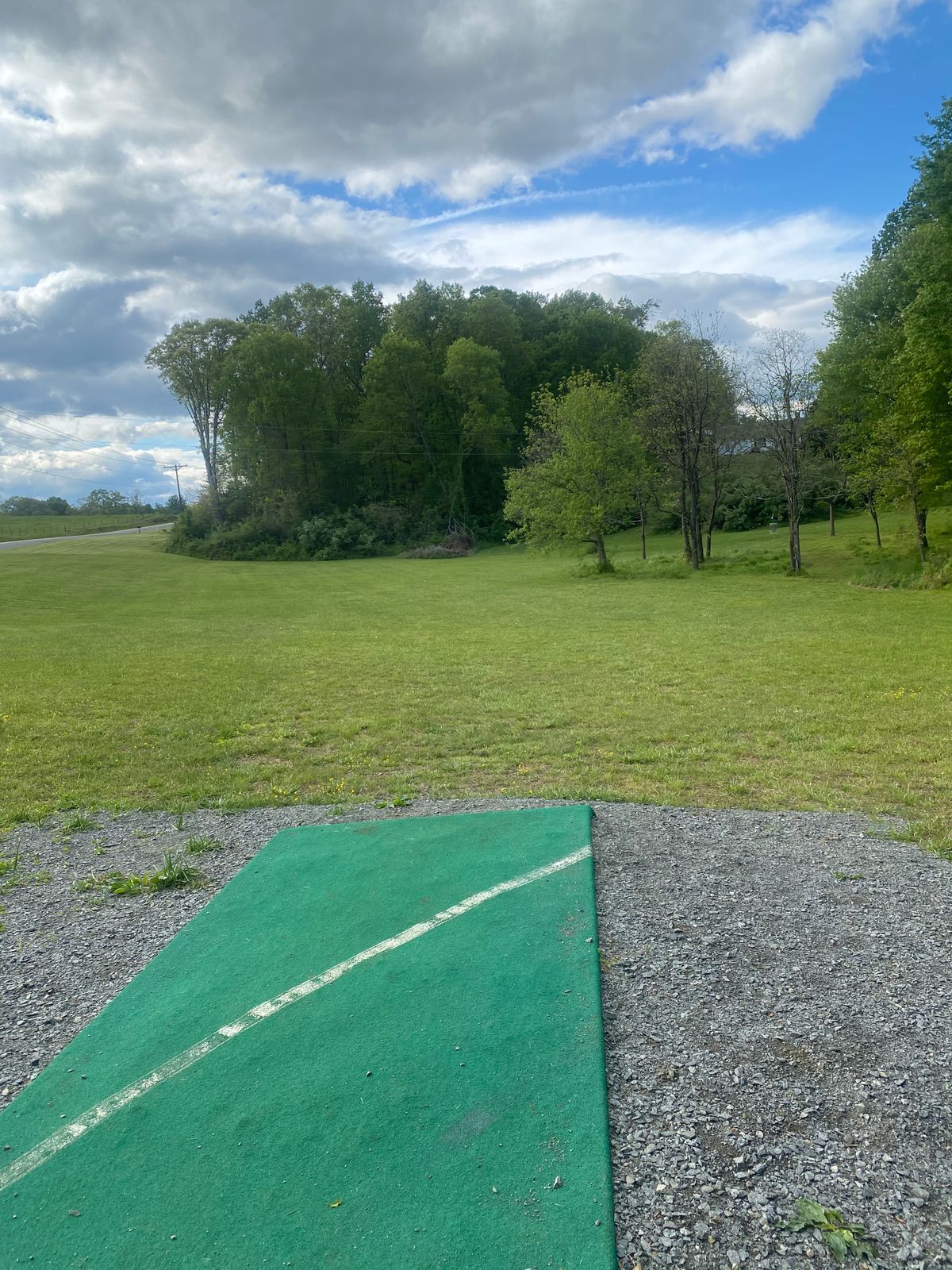 Hole 3 tee pad