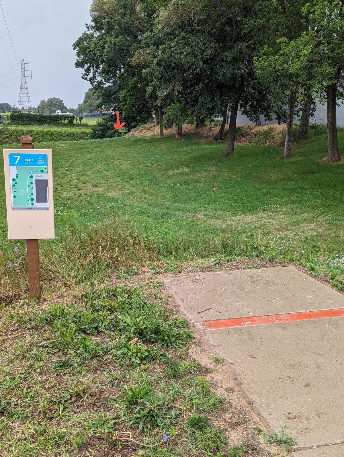 Hole 7 Tee Pad