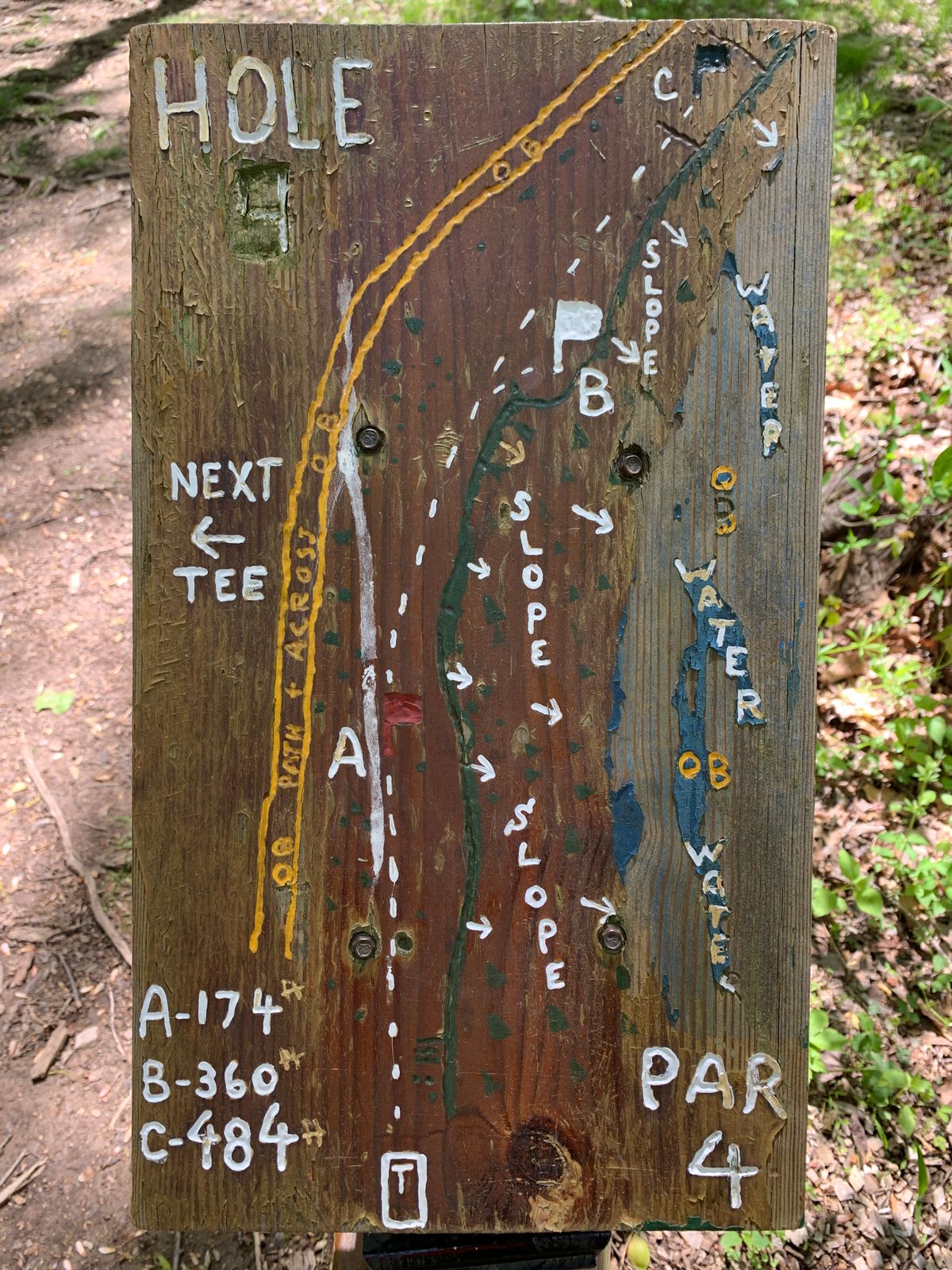 Hole 4 Map