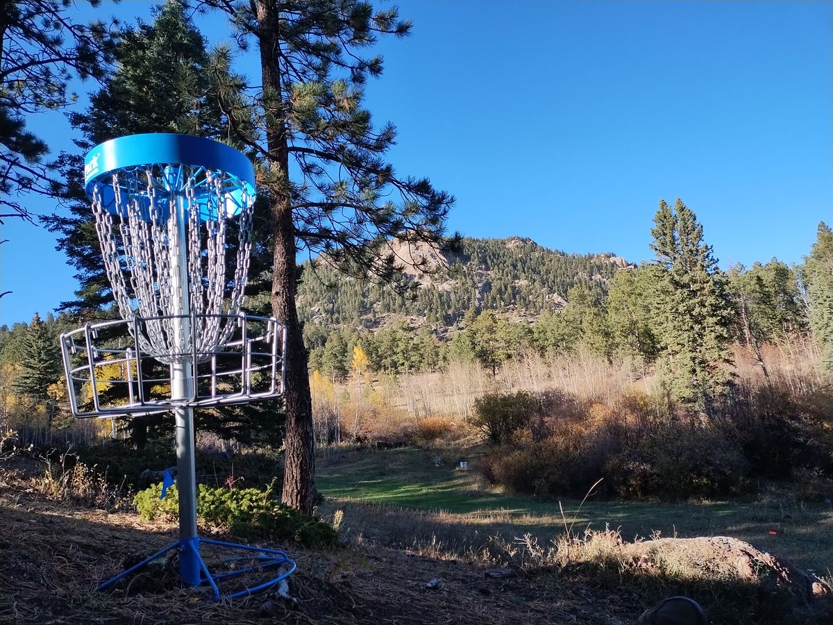 Basket 15 and 14's fairway