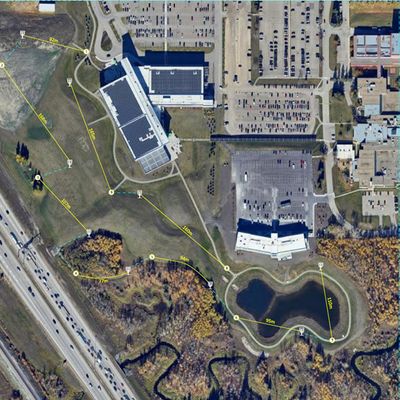 Hole layout - 2026 Course