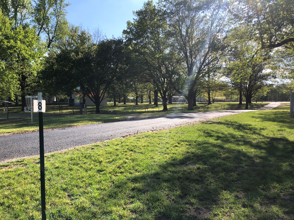 Hole 8 tee