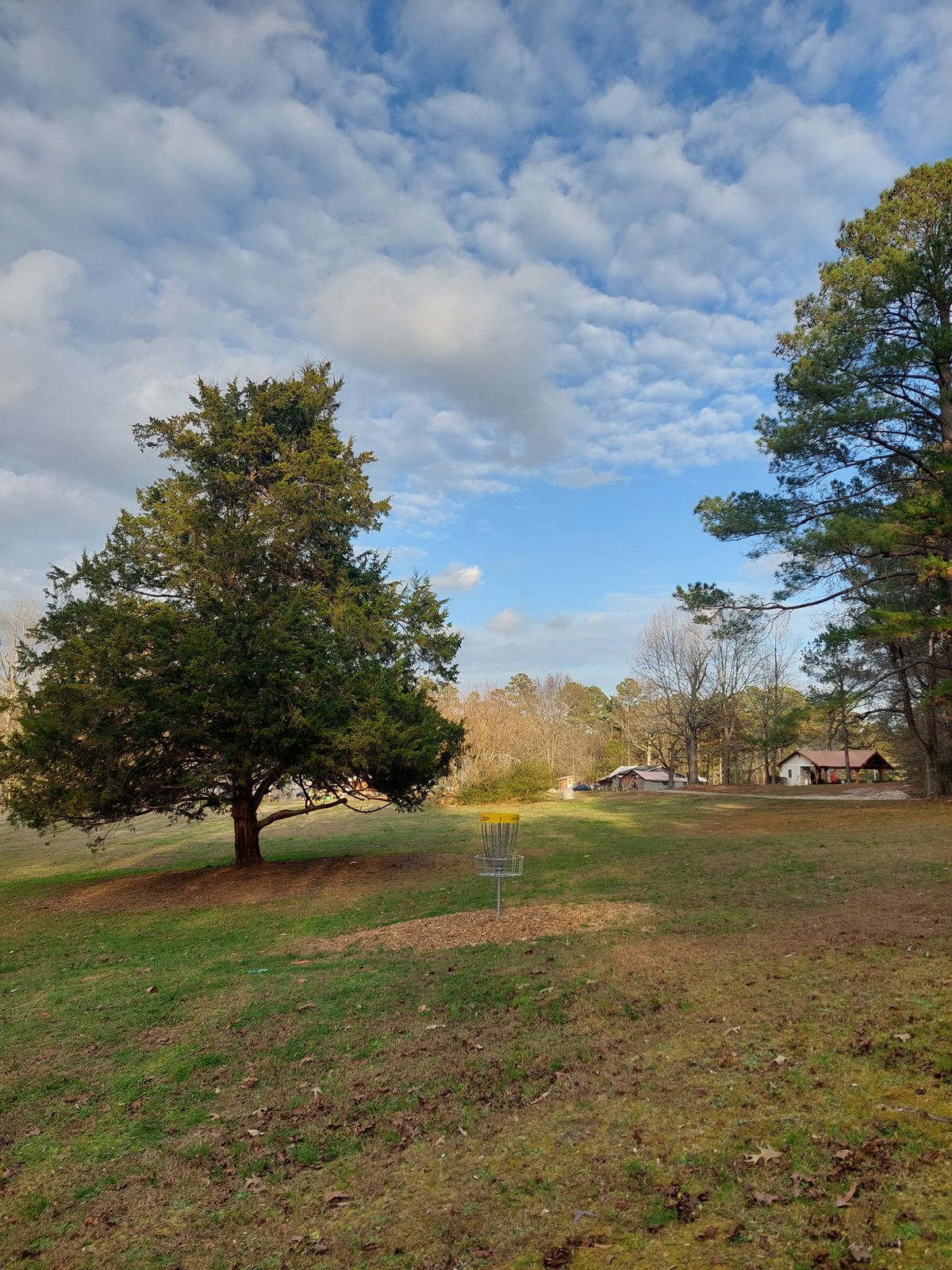 Hole 1 looking back