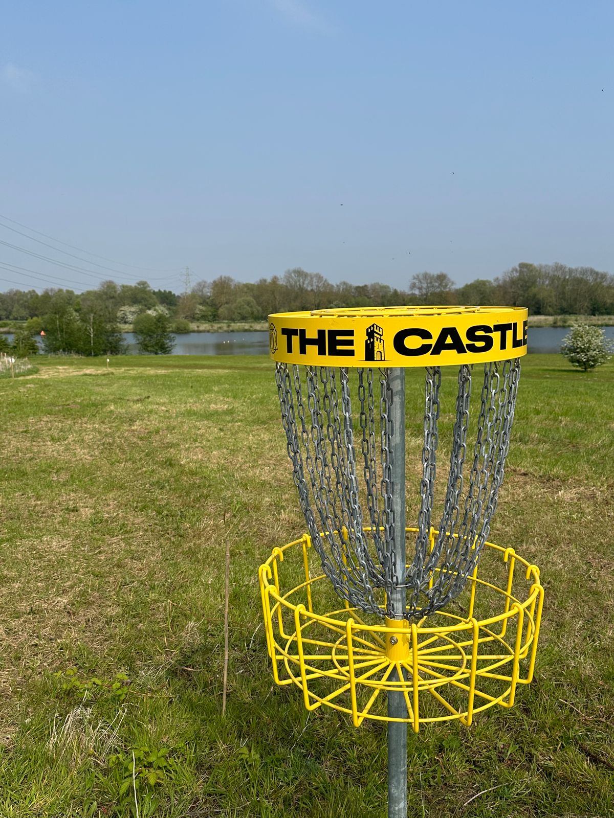 Look back from hole 2 basket