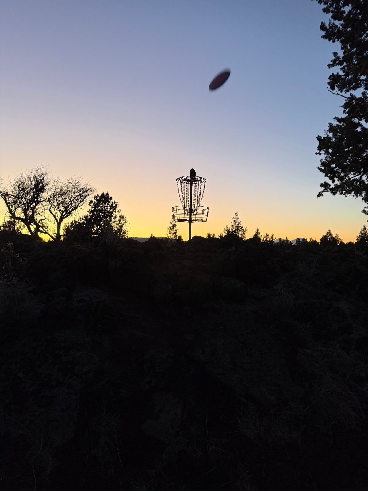 Hole 19 . Killer course mind the lava rock but hey , #discgolflifeforeverholmes