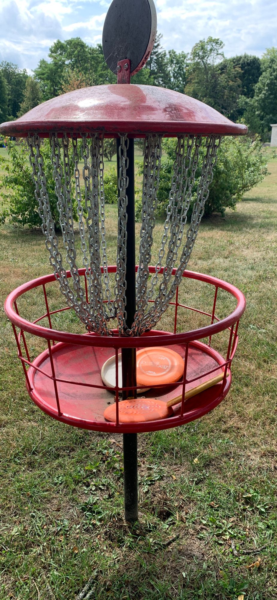 Some unique baskets.  Nice little ‘gong’ sound when you hit the basket.
