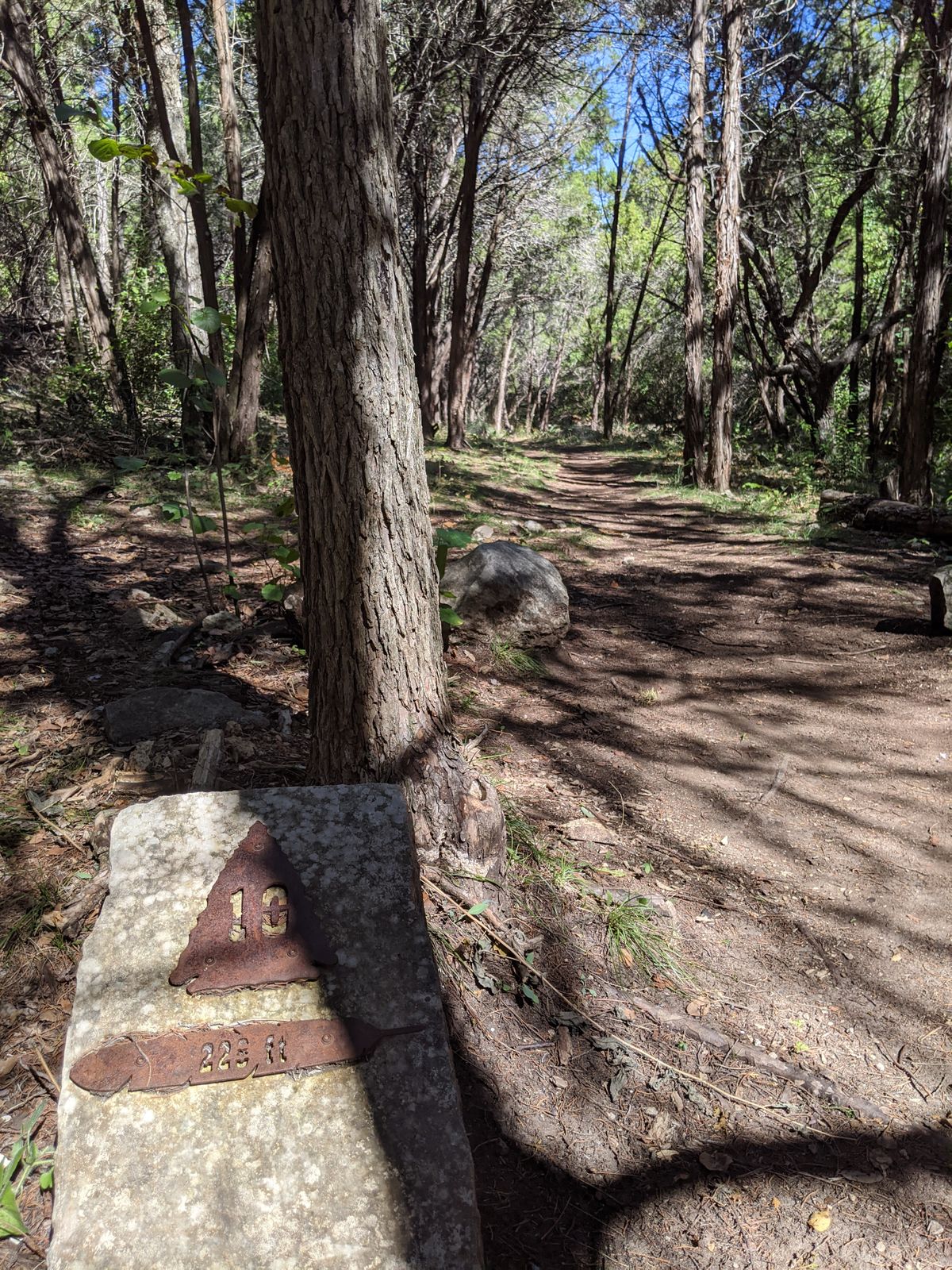 Hole #10, creekside. One of the hidden gems in Austin