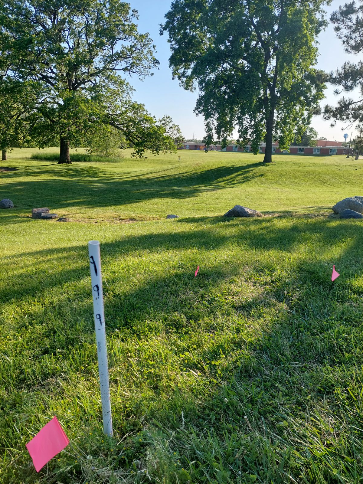 Hole 9 Tee pad