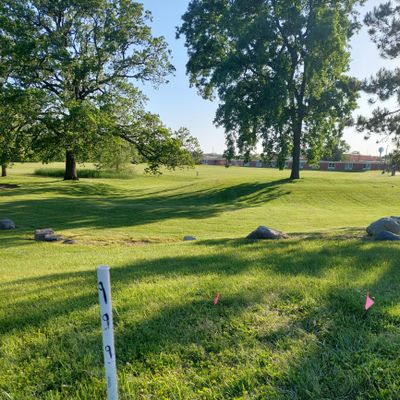Hole 9 Tee pad
