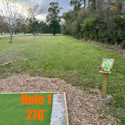 Hole 1 276’