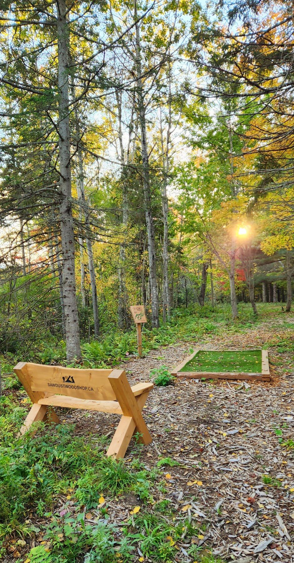 Beautiful fall evening.