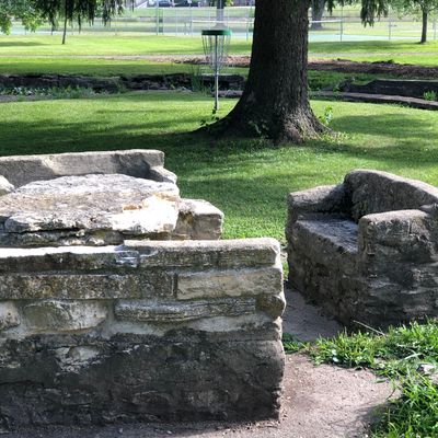 Hole 9. Seating optional