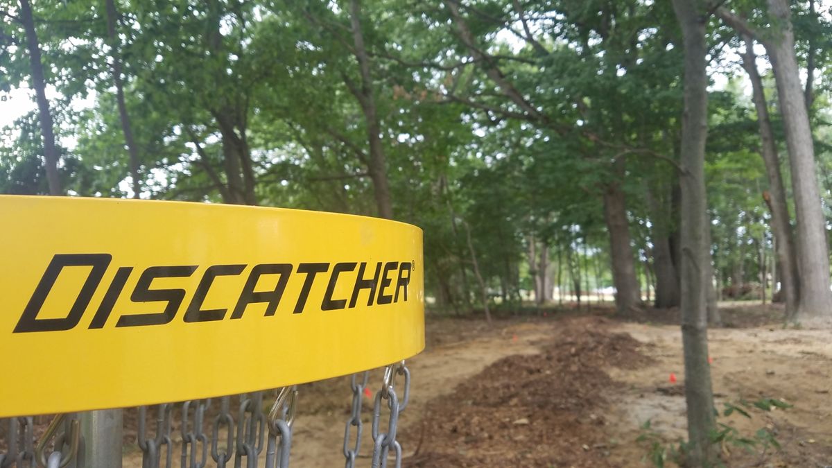 Discatcher baskets.