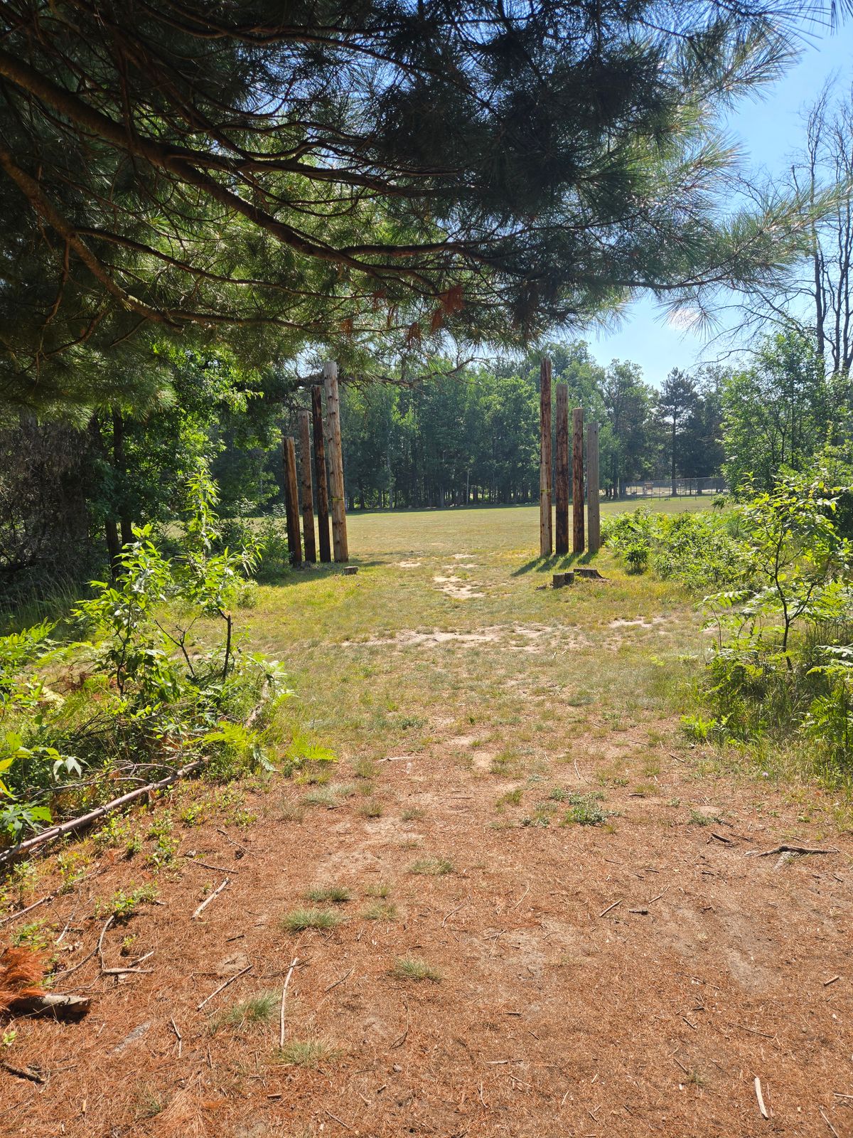 Hole 18 blue tee pad