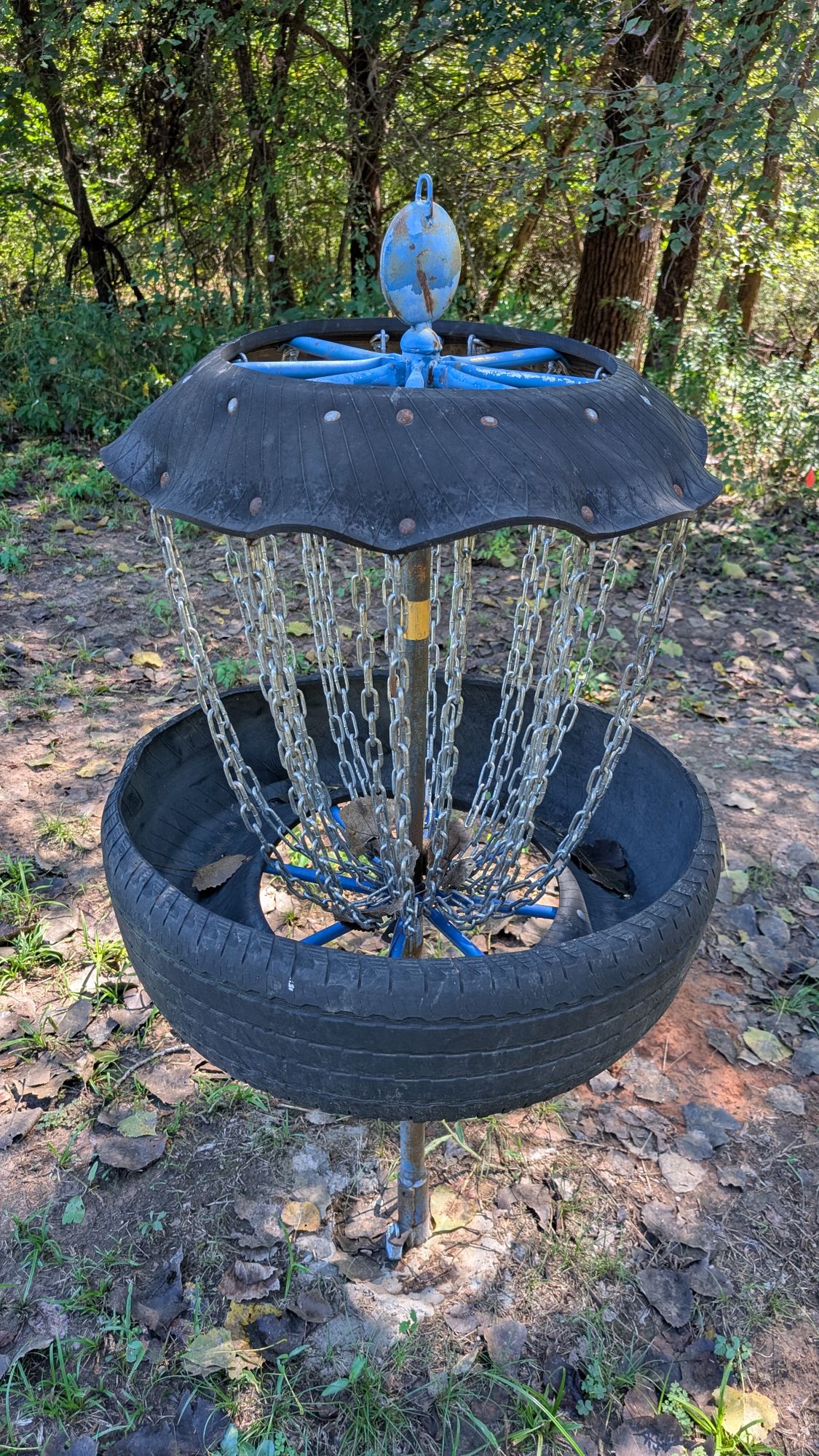 Hole three basket.
