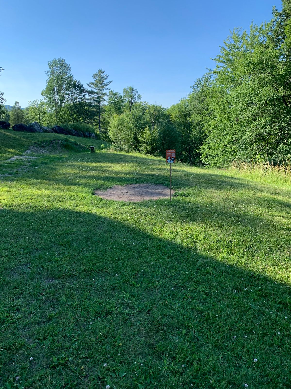 New Tee for Hole 1