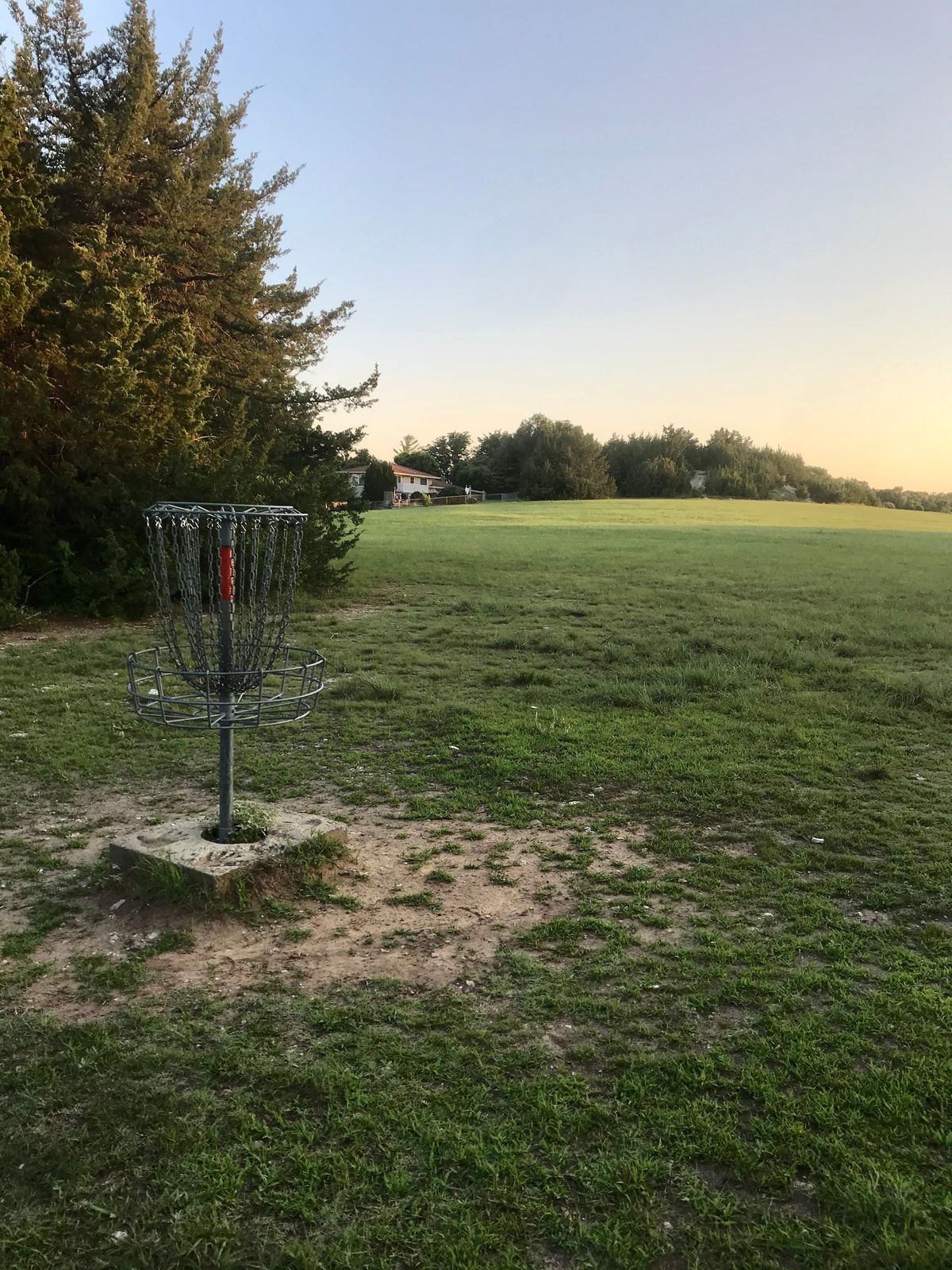 Hole 9 Basket to Tee