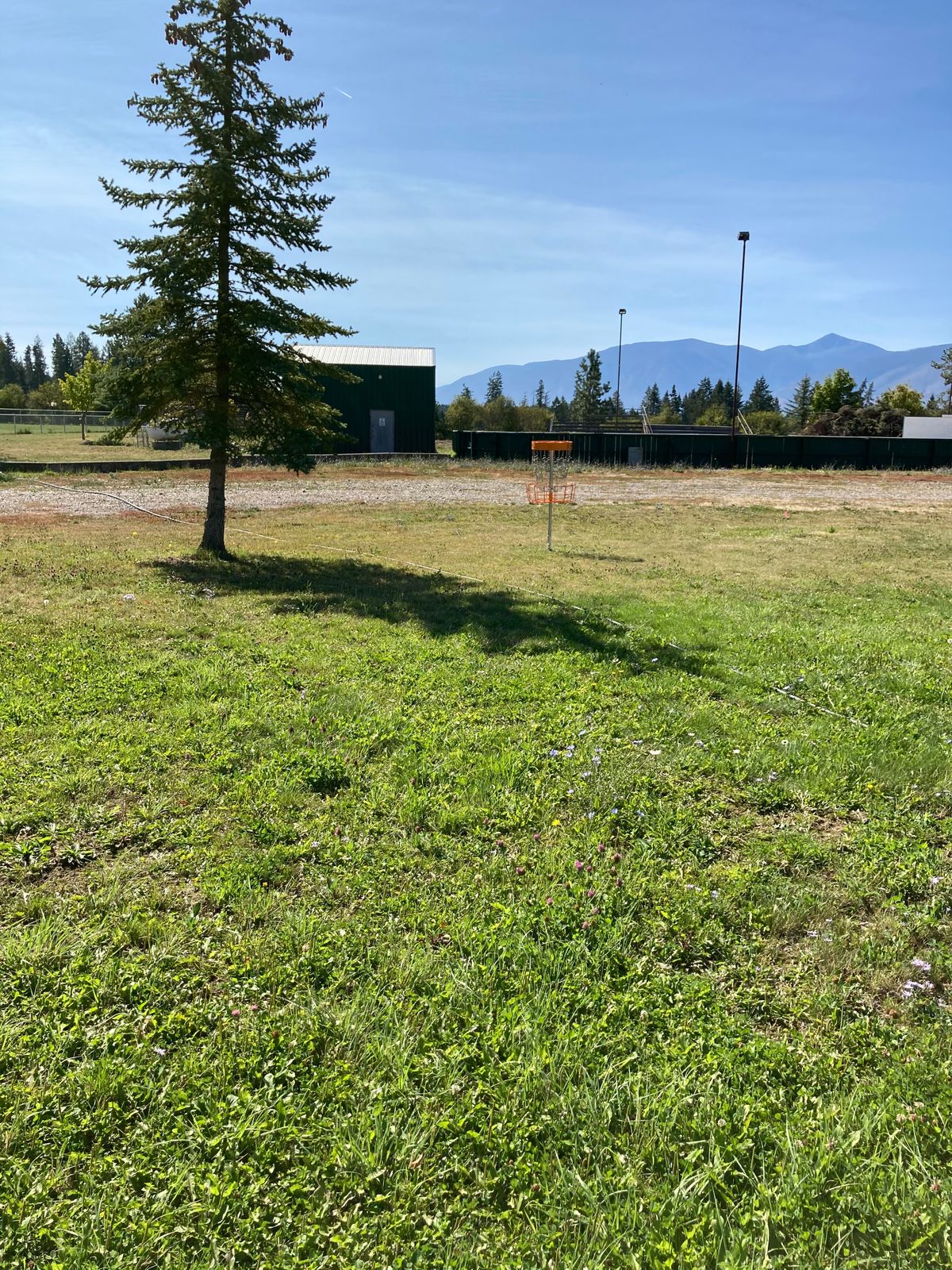 Hole 2 basket