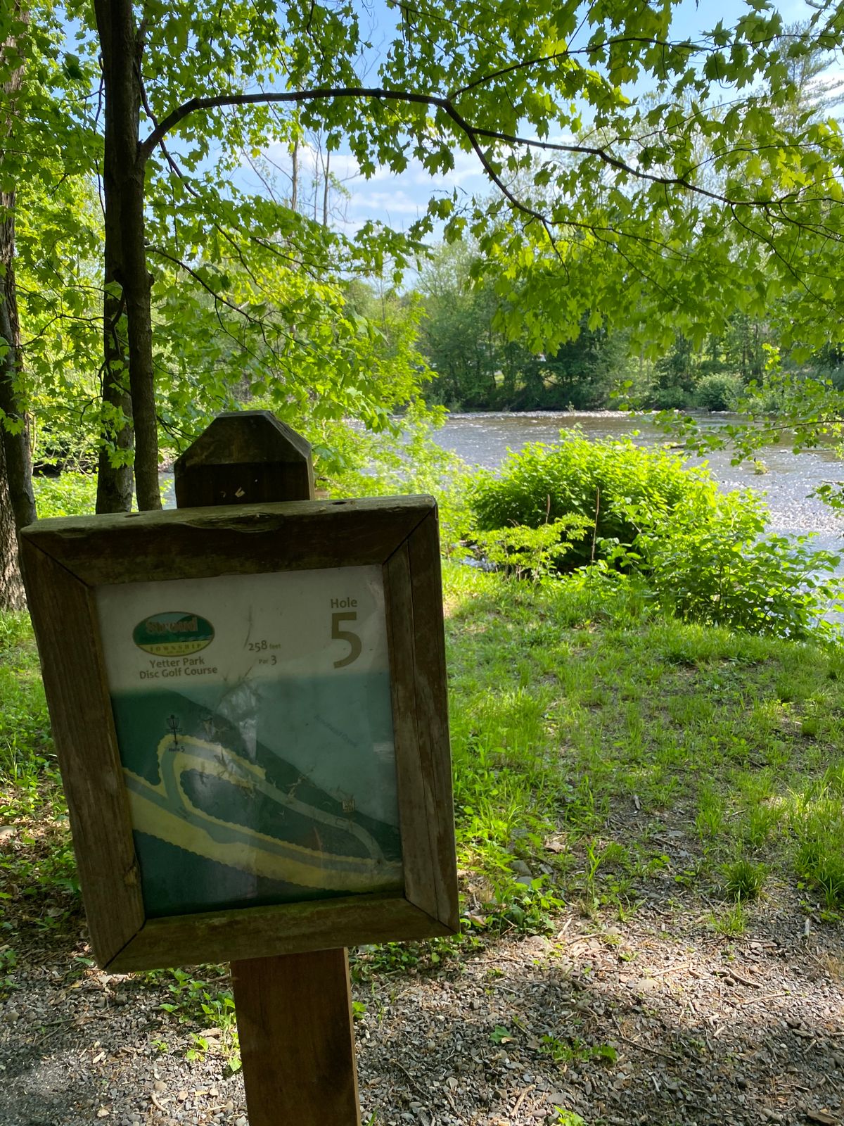 #5 next to Broadhead creek
