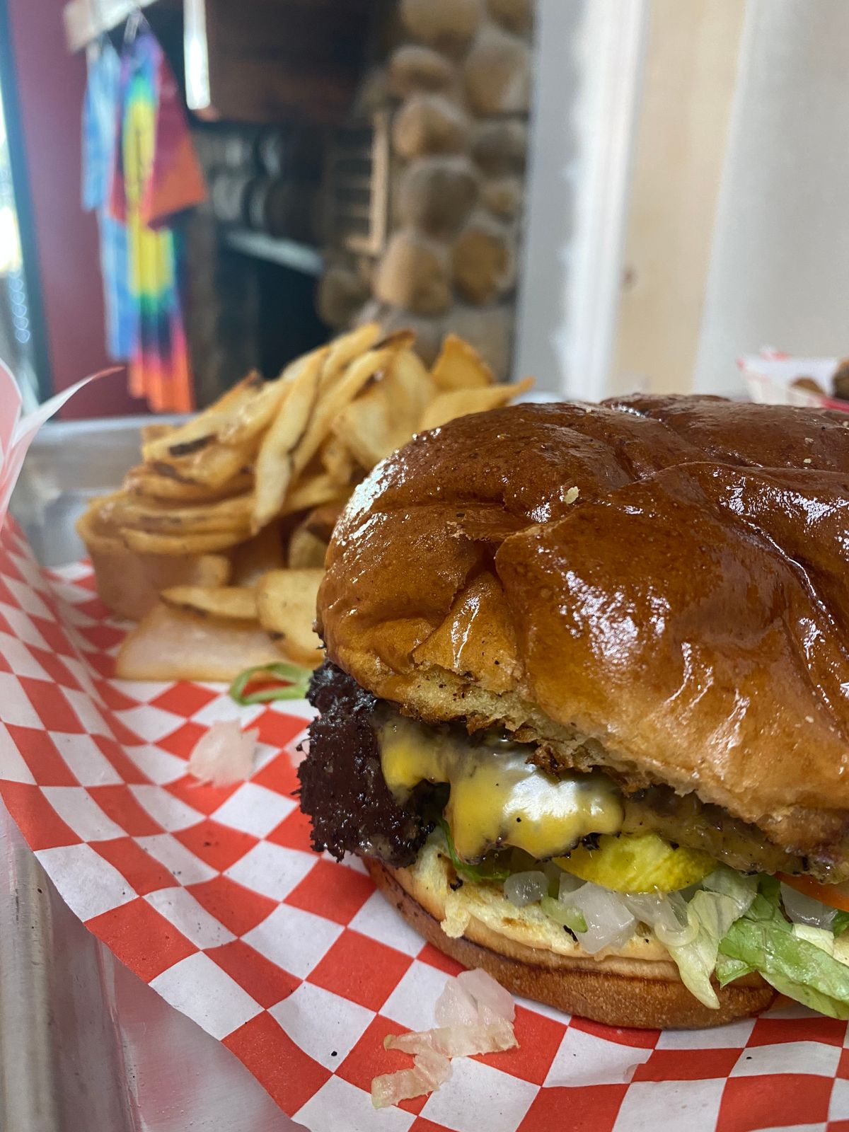 Burgers are the bomb!