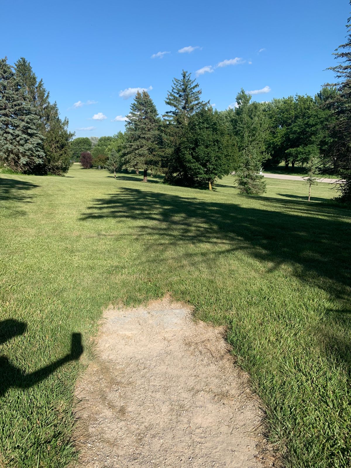 View of hole 17.