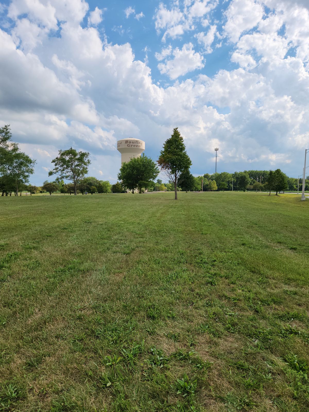 View of hole 2 from tee