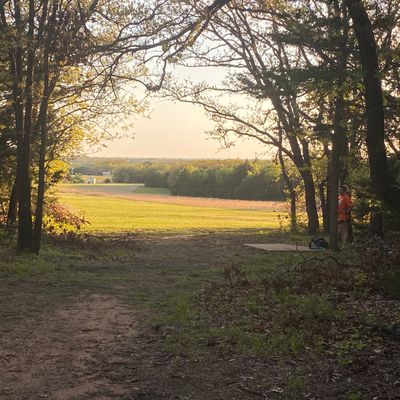 View on hole 17 from long tee pad