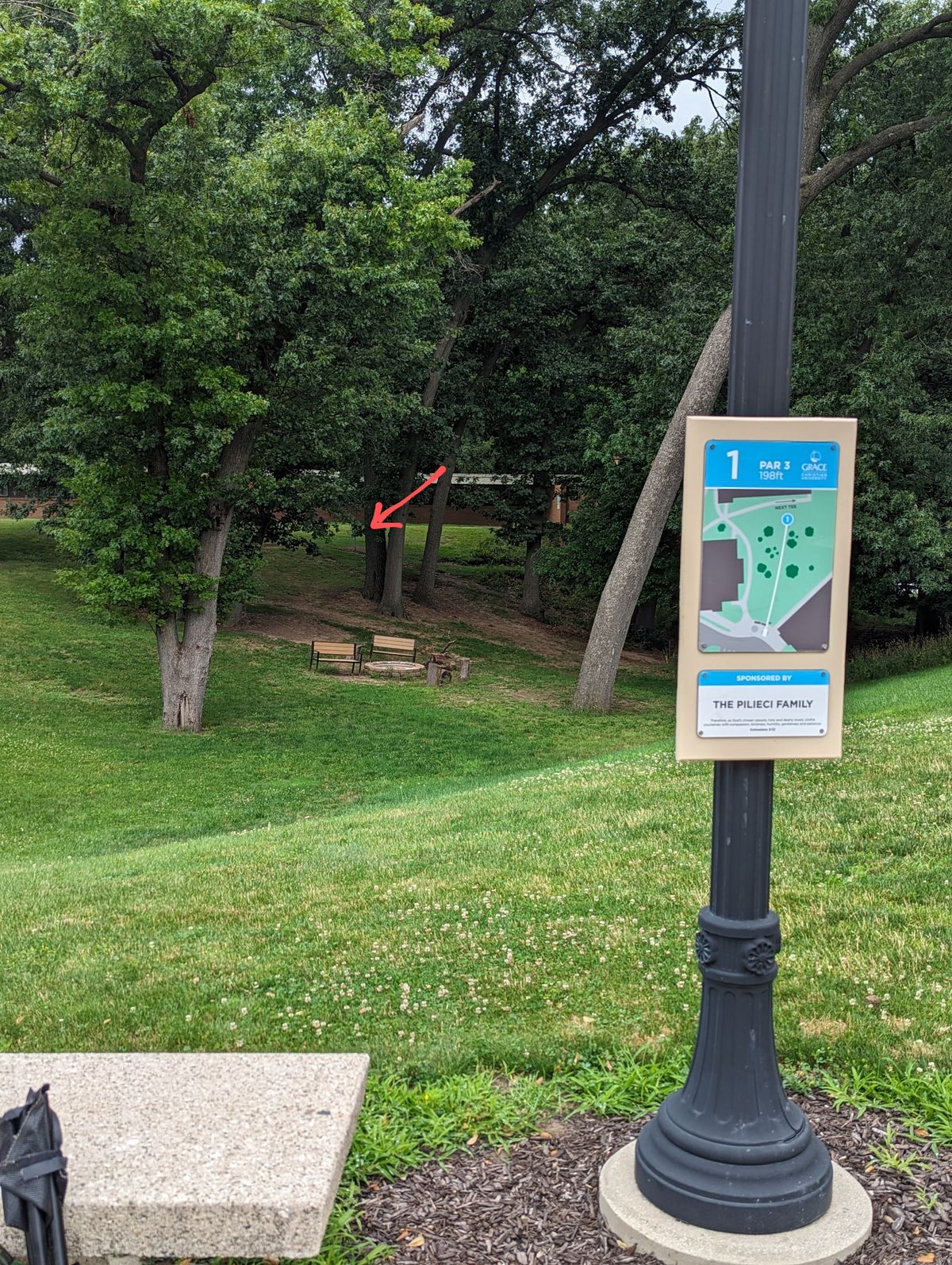 Hole 1 Tee Pad