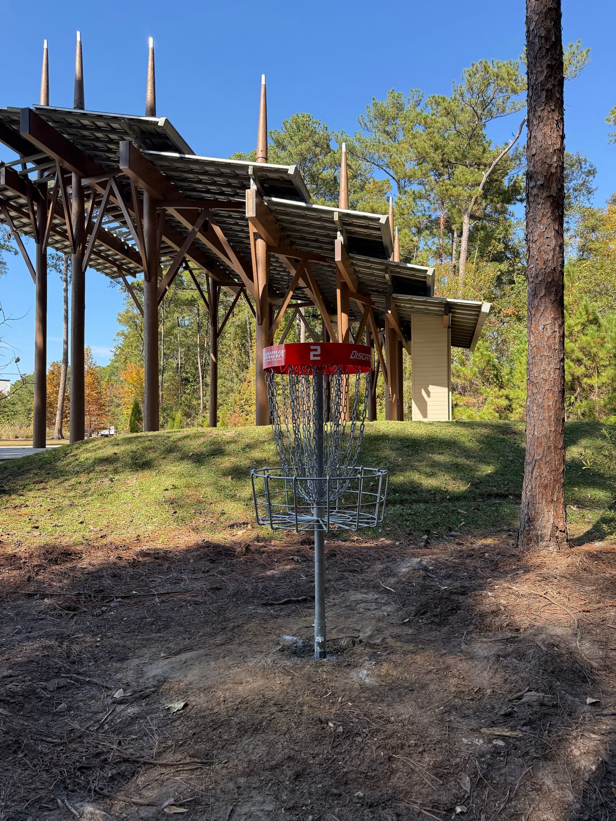 Hole 2 basket