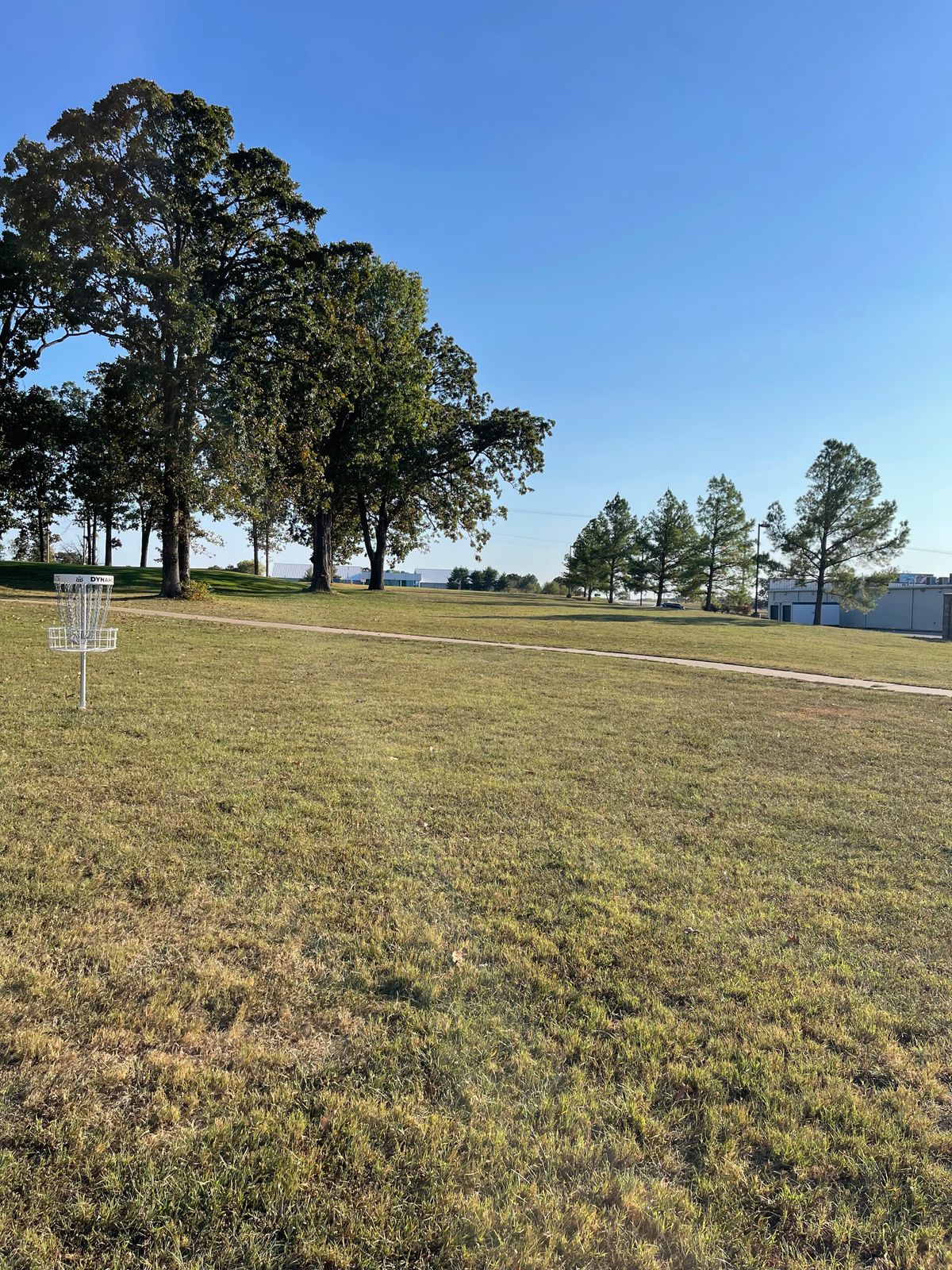 Hole 18’s basket