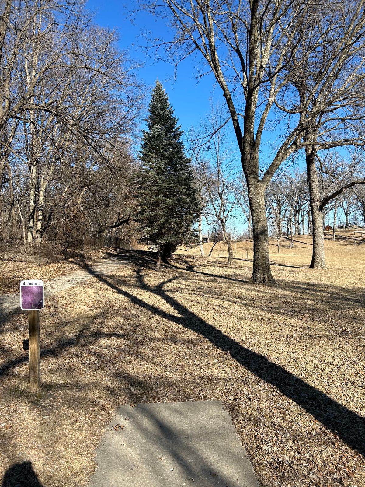 Hole 4 teepad - tough hole
